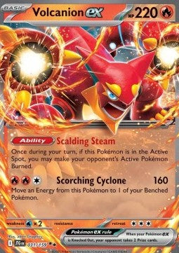 Pokemon TCG Volcanion ex (JTG 031)