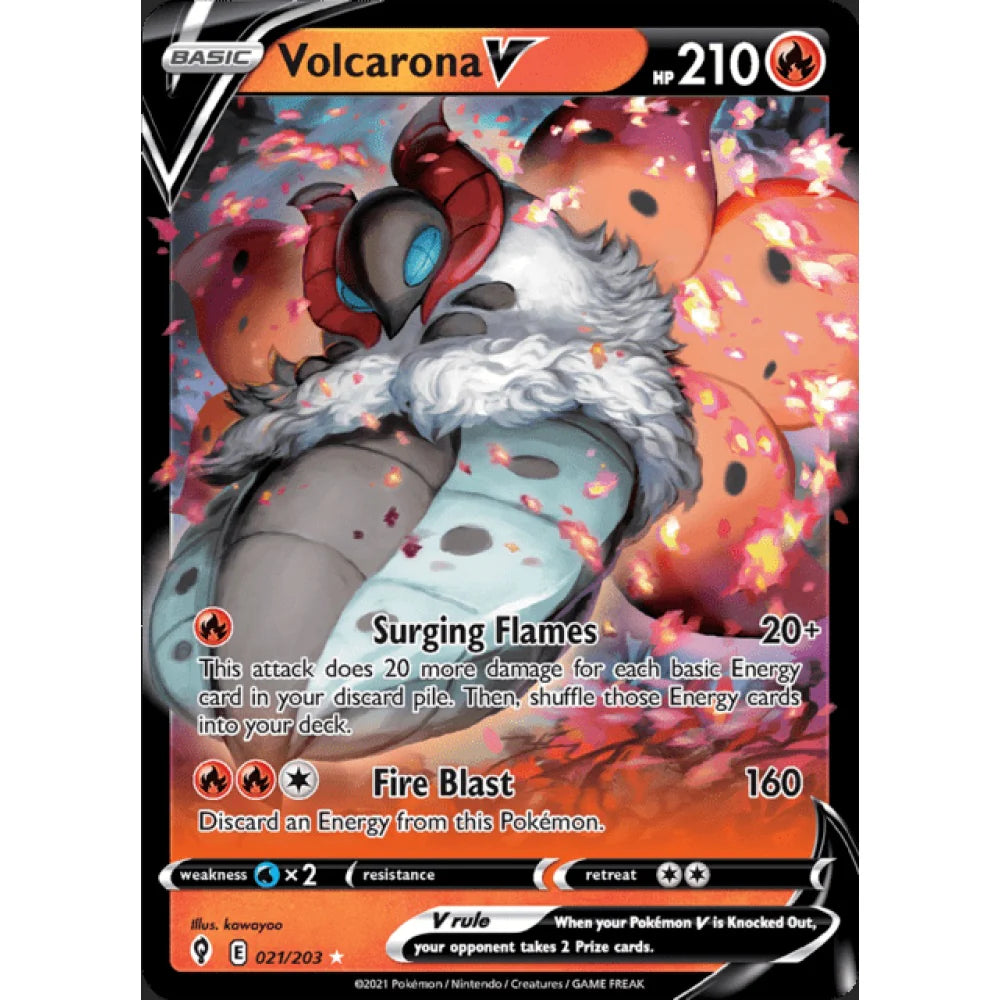 Pokemon TCG Volcarona V (EVS 021)