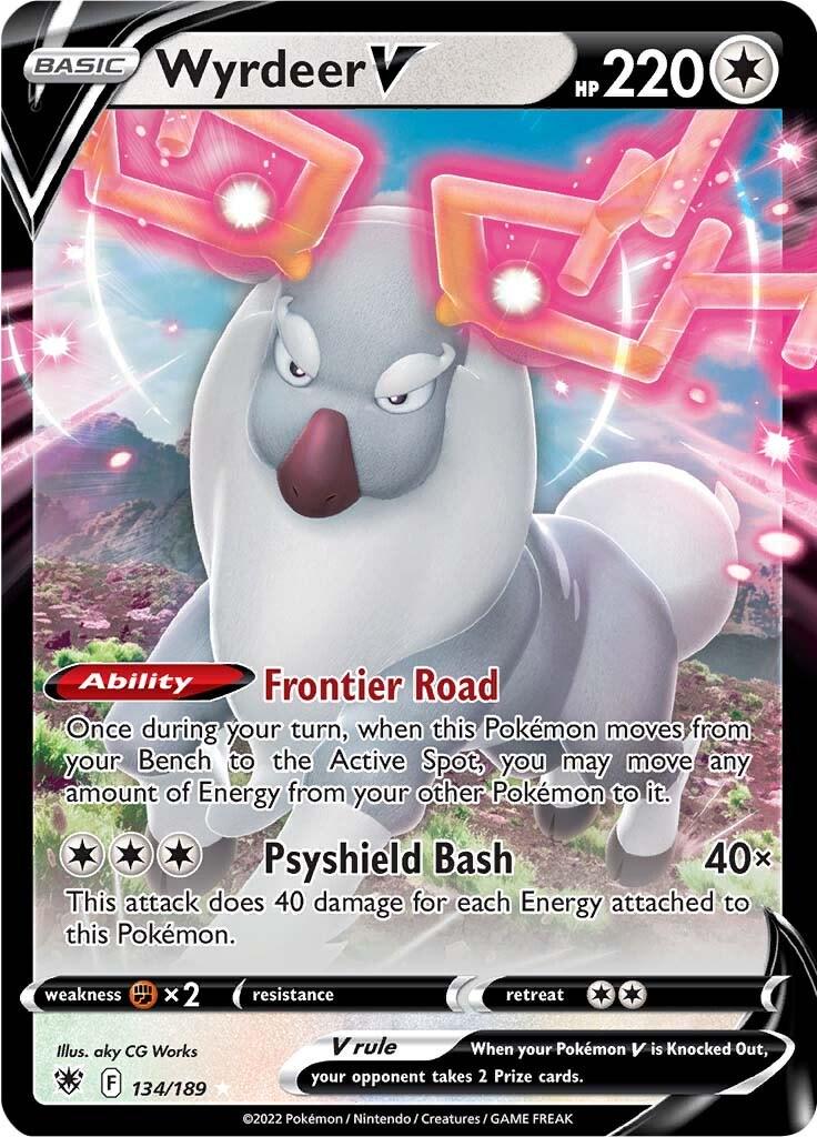 Pokemon TCG Wyrdeer V (ASR 134)