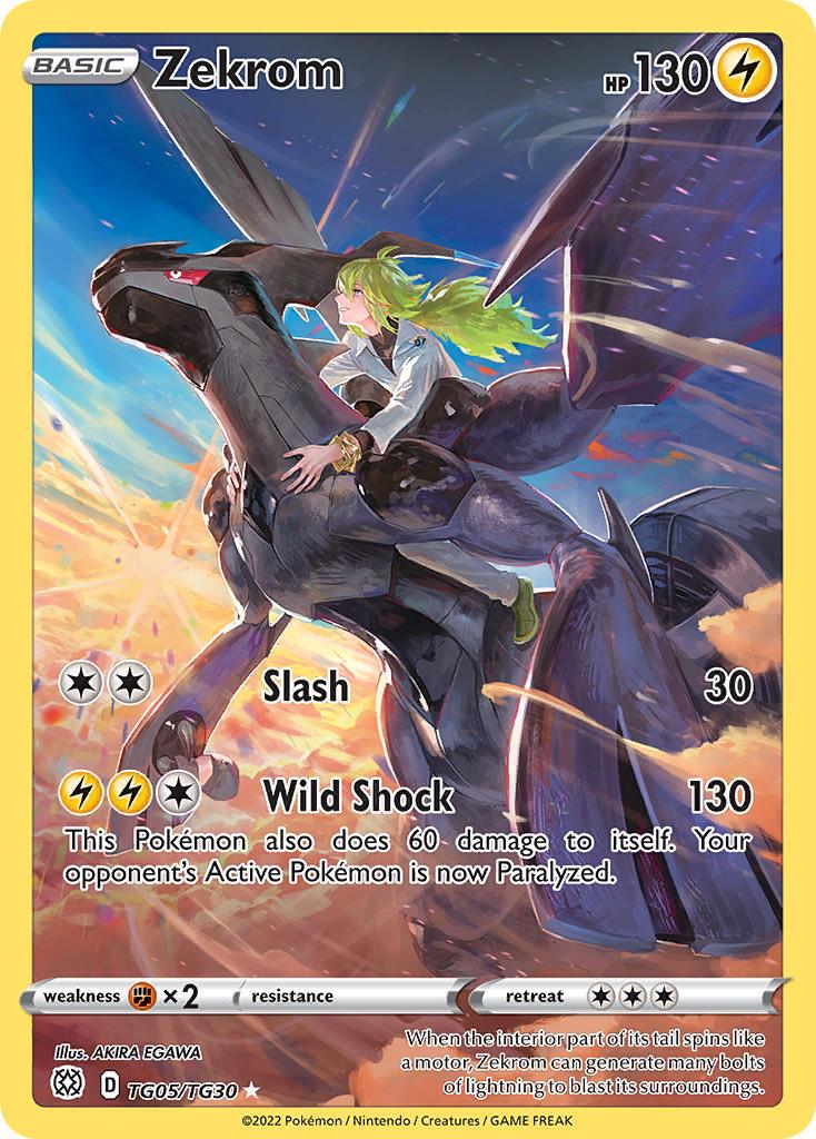 Pokmeon TCG Zekrom (BRS TG05)