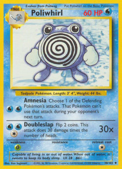 Pokemon TCG Poliwhirl (BS 38)