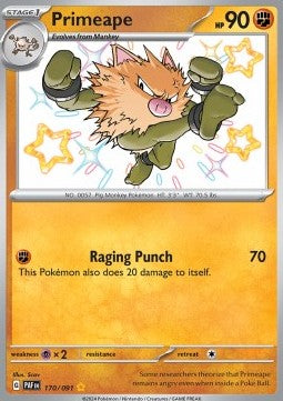 Pokemon TCG Primeape (PAF 170)