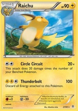 Pokemon TCG Raichu (GEN 27)