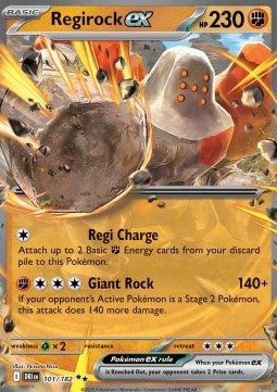 Pokemon TCG Regirock ex (DRI 101)