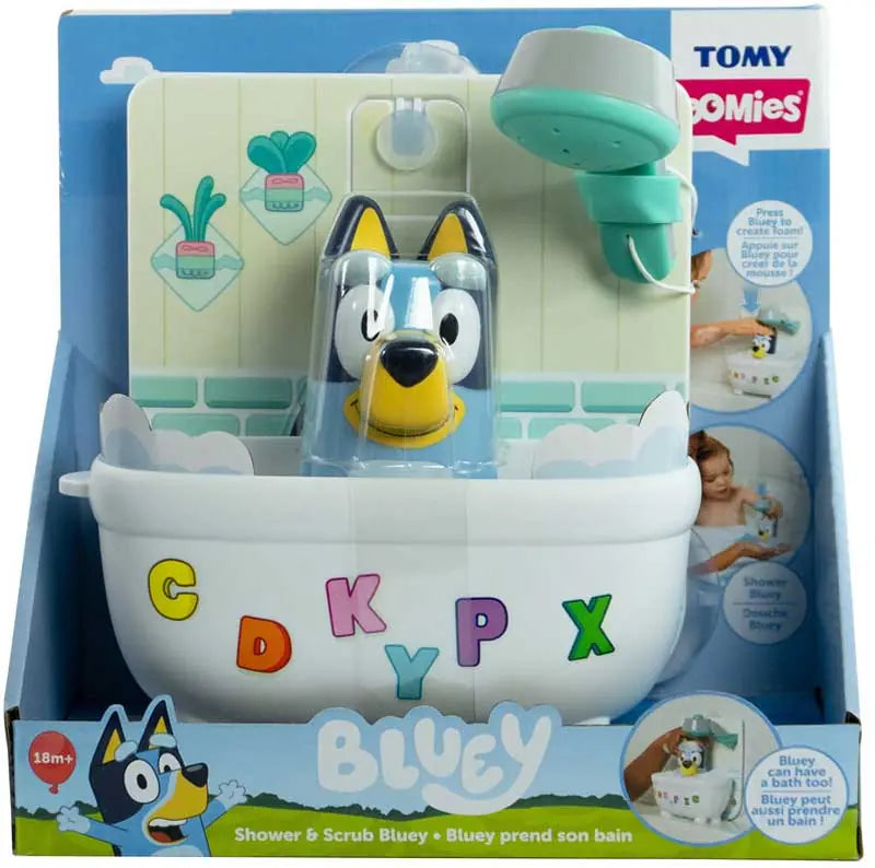 Shower & Scrub Bluey