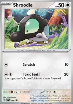 Pokemon TCG Shroodle (SVP 099)