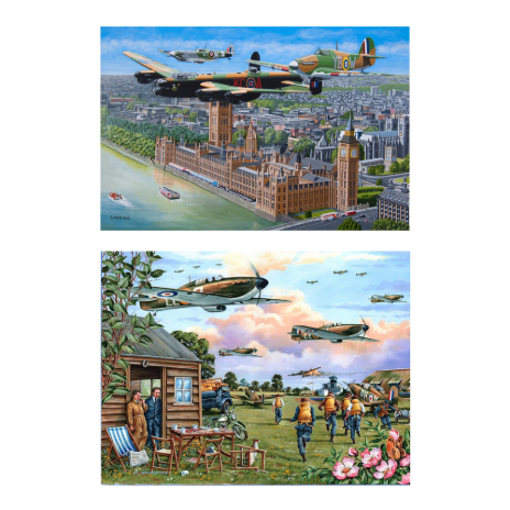 Sky Patrol - 2 x BIG 500 Piece Puzzle