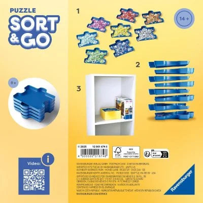 Sort & Go! Puzzle 8 Sorting Trays