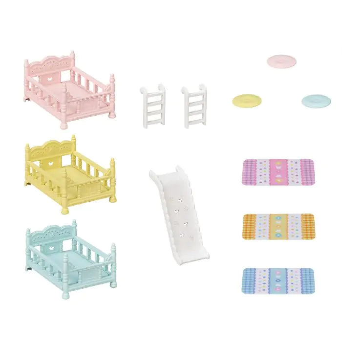 Sylvanian Families Triple Bunk Beds Set