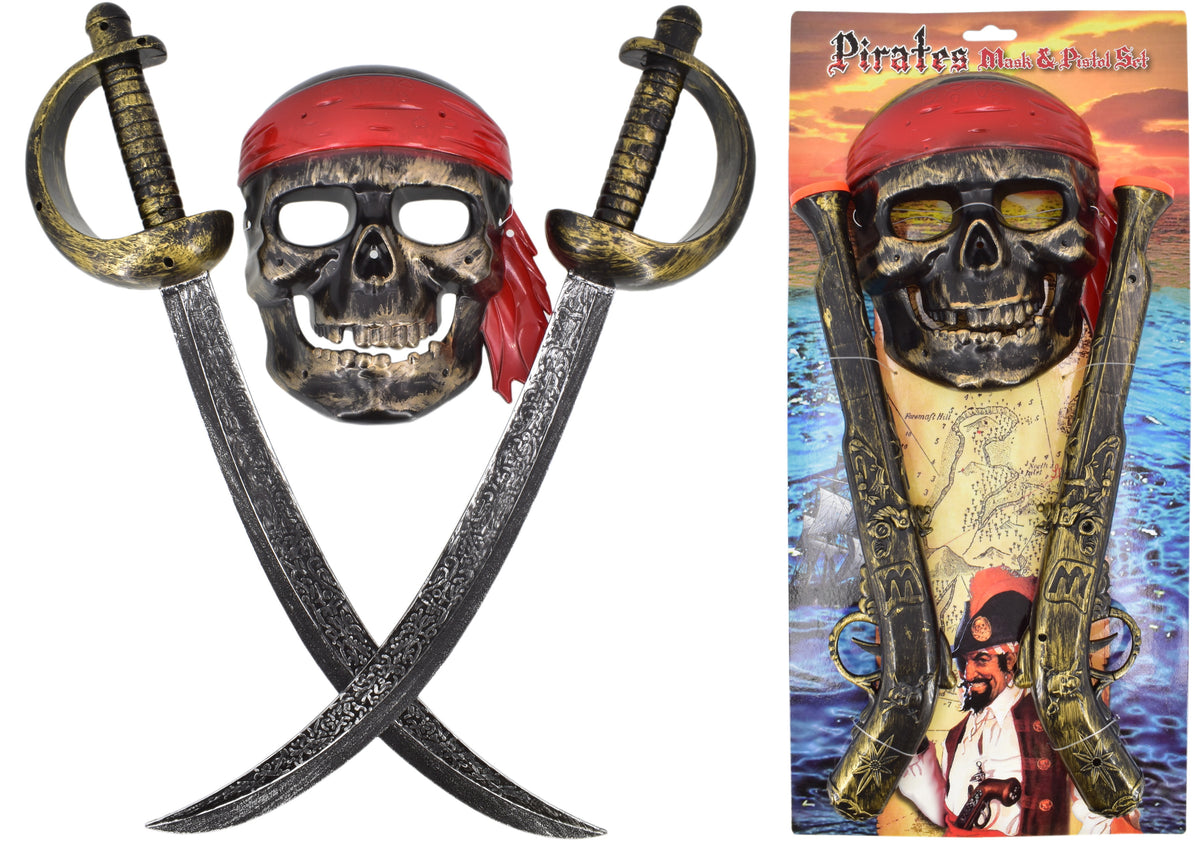 Large Pirate Mask Playset