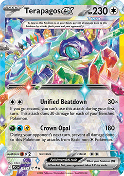 Pokemon TCG Terapagos ex (ASC 179)