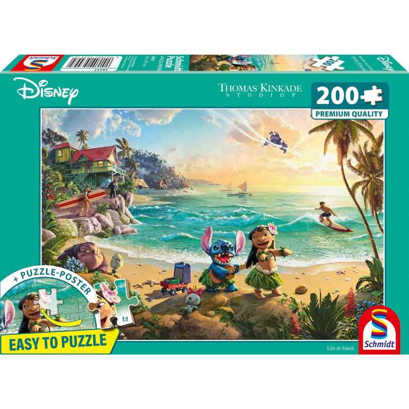 Thomas Kinkade: Disney Lilo & Stitch (200pc) Puzzle