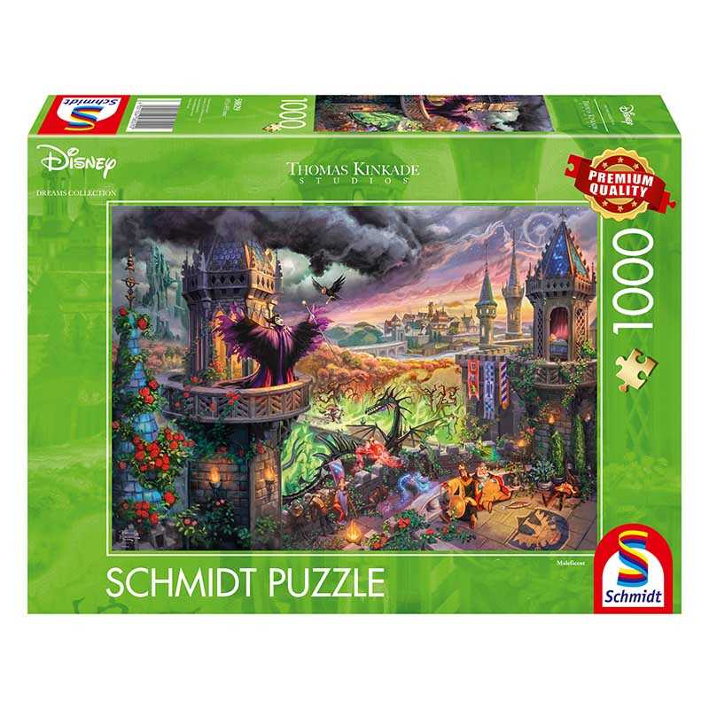 Thomas Kinkade: Disney Maleficent 1000pc Puzzle