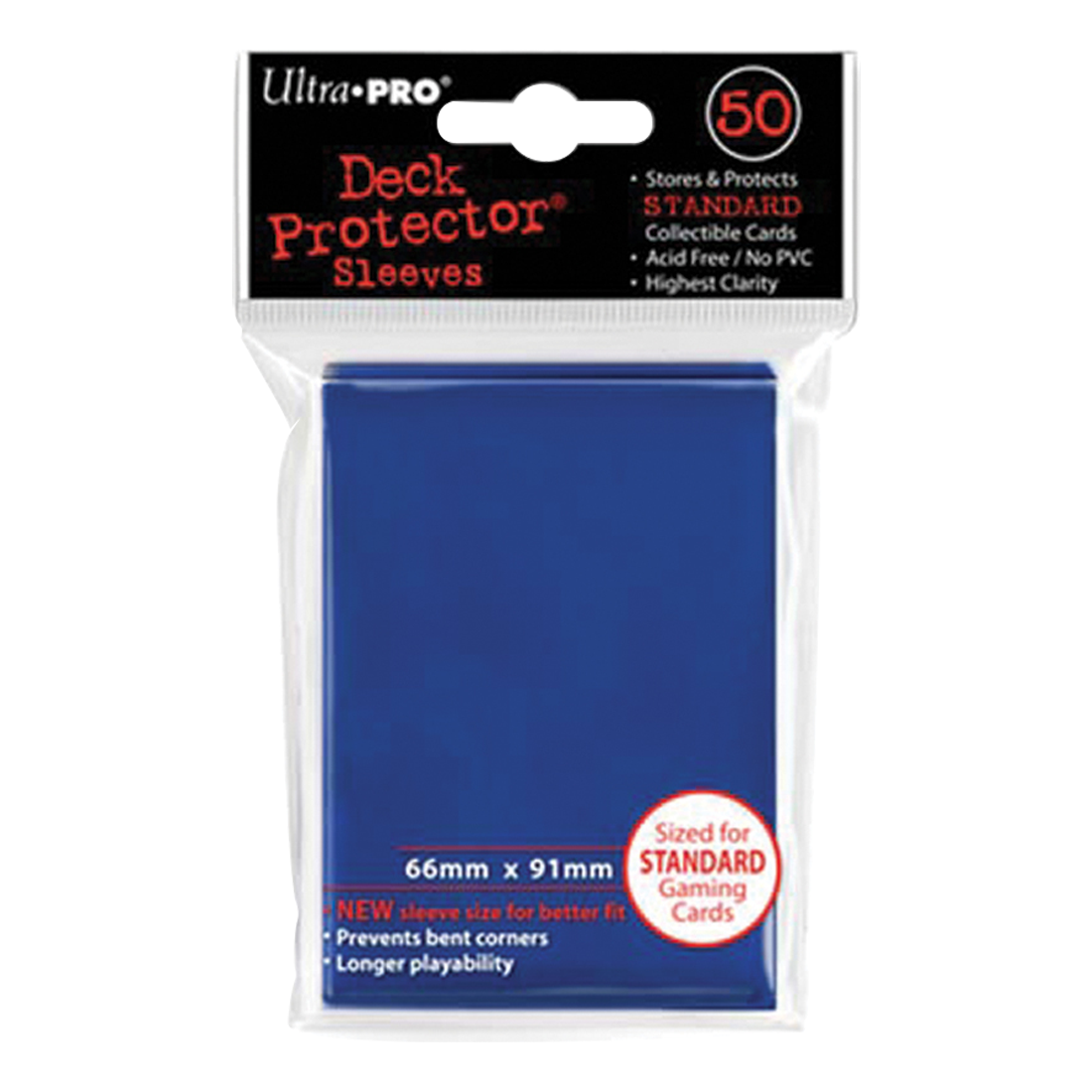 Ultra Pro - Standard Card Sleeves 50pk - Blue