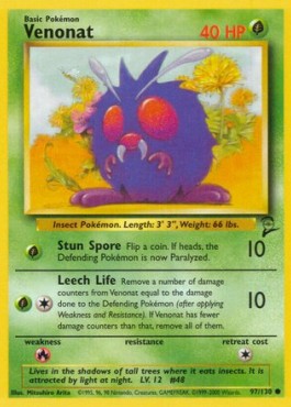 Pokemon TCG Venonat (B2 97)