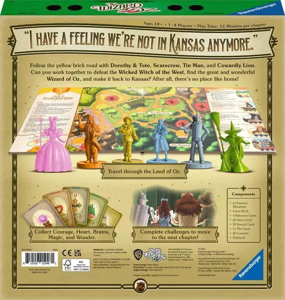 The Wizard of Oz Adventure Book Game