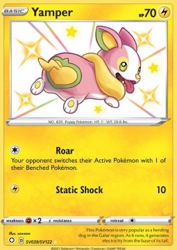 Pokemon TCG Yamper (SHF SV039)