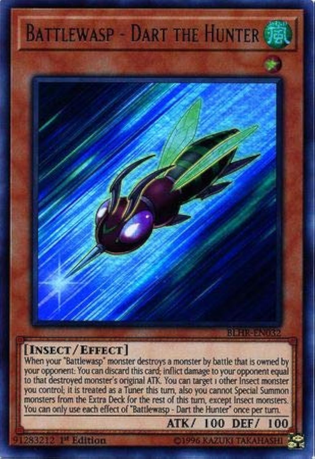 Yu-Gi-Oh TCG Battlewasp - Dart the Hunter BLHR-EN032 (1st Edition)