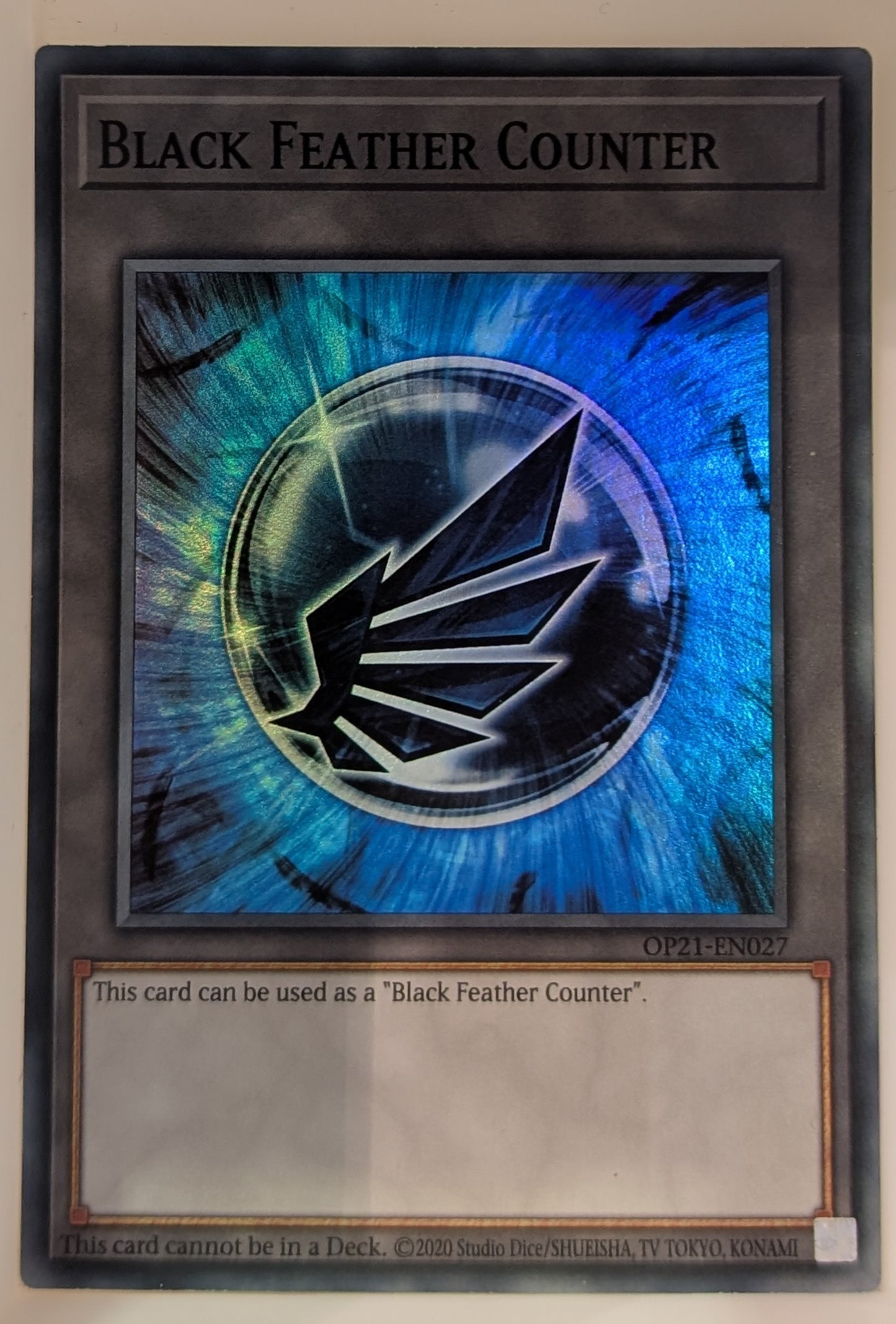 Yu-Gi-Oh TCG Black Feather Counter OP21-EN027