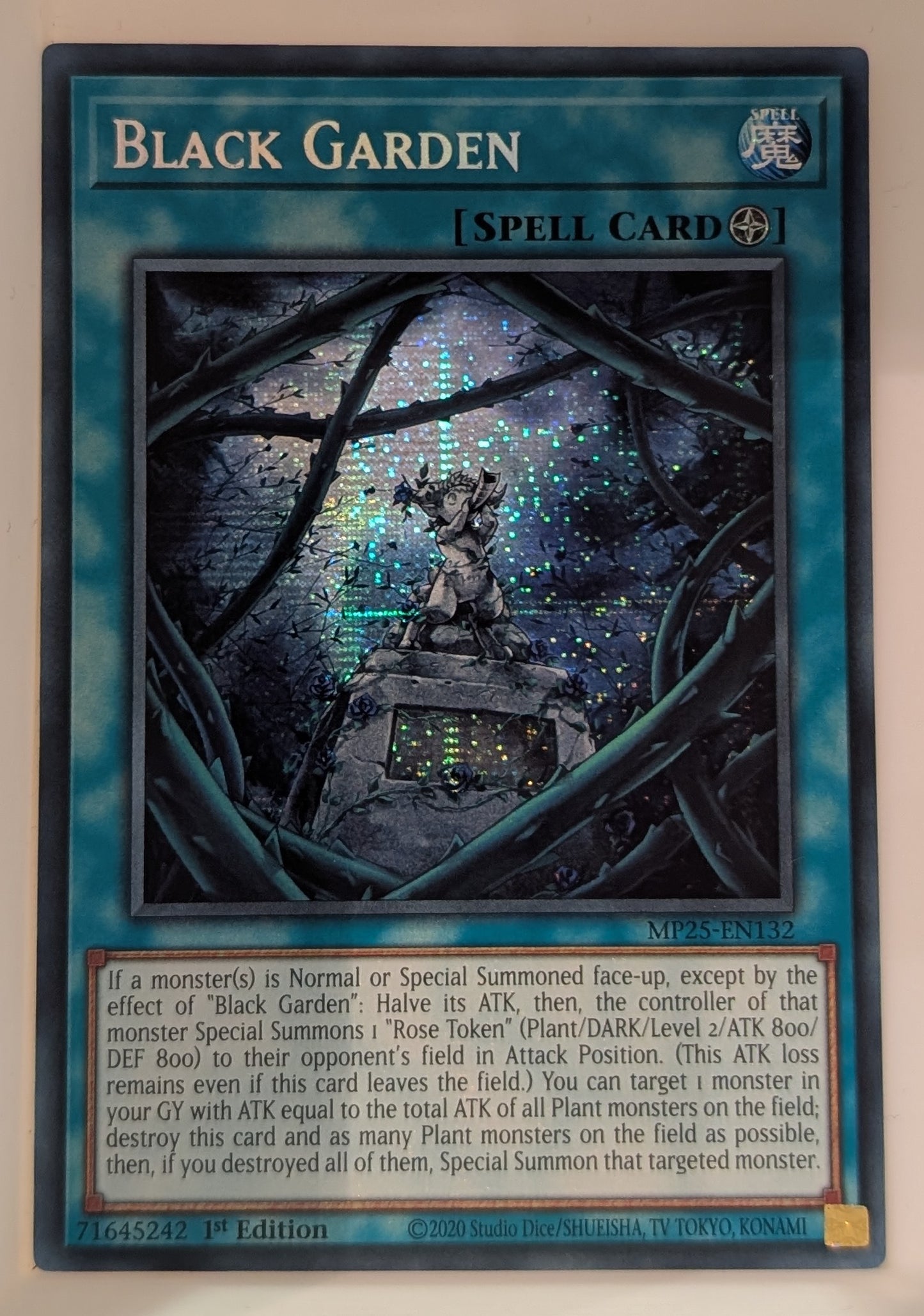 Yu-Gi-Oh TCG Black Garden MP25-EN132
