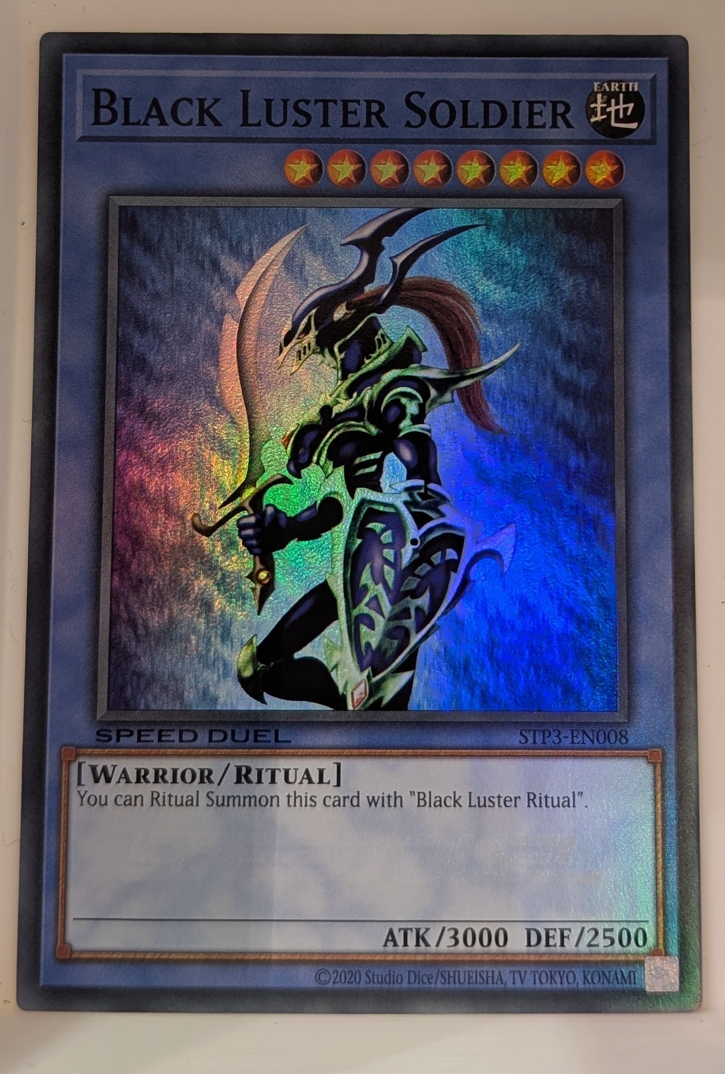 Yu-Gi-Oh TCG Black Luster Soldier STP3-EN008 (Speed Duel)