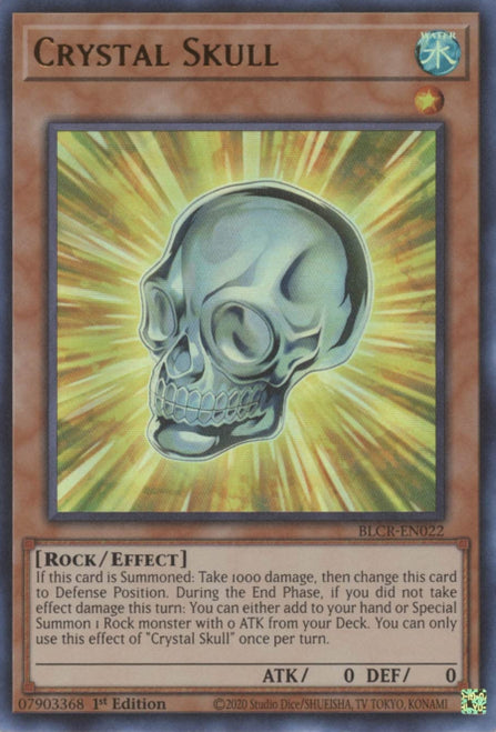 Yu-Gi-Oh TCG Crystal Skull BLCR-EN022