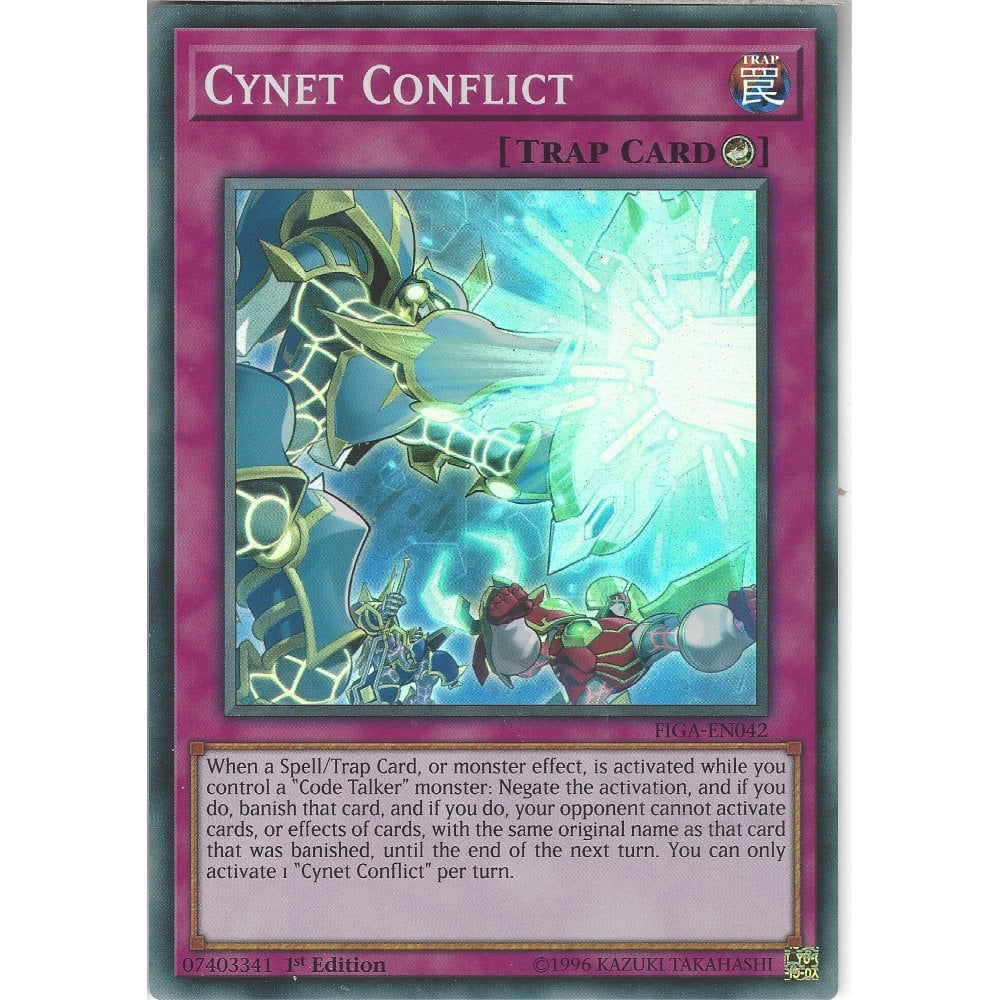 Yu-Gi-Oh TCG Cynet Conflict FIGA-EN042