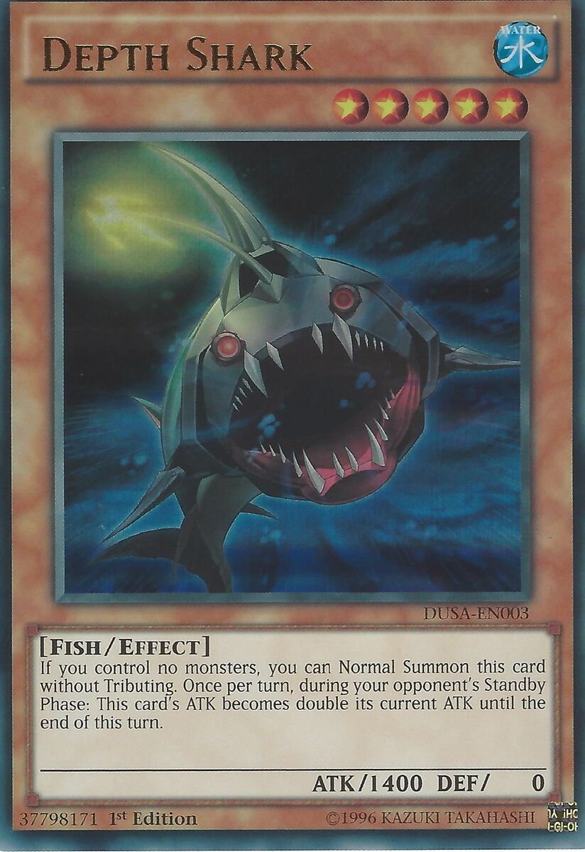 Yu-Gi-Oh TCG Depth Shark DUSA-EN003 (1st Edition)