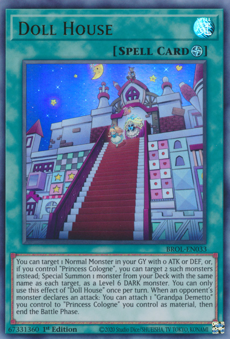 Yu-Gi-Oh TCG Doll House BROL-EN033