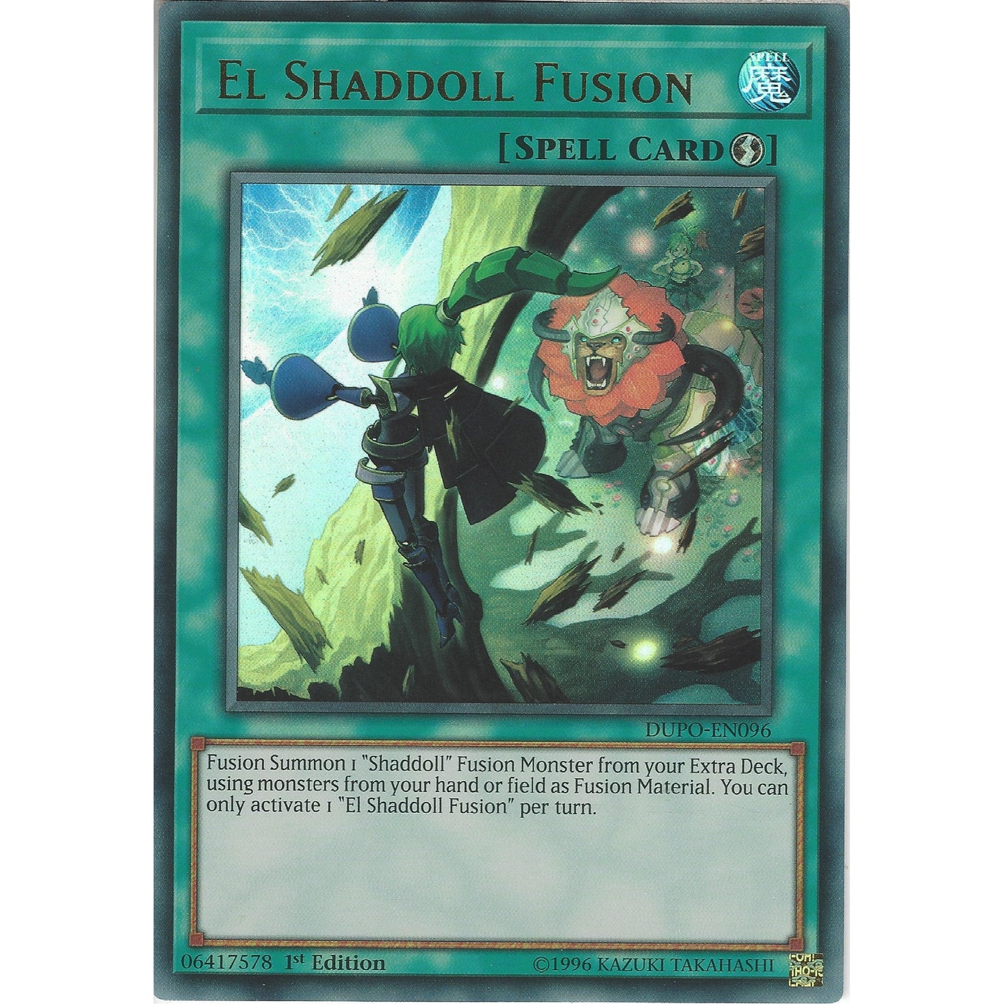 Yu-Gi-Oh TCG El Shaddoll Fusion DUPO-EN096 (1st Edition)