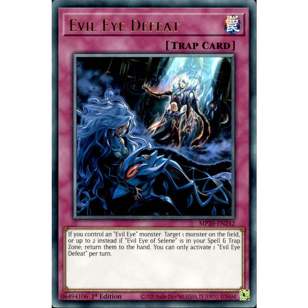 Yu-Gi-Oh TCG Evil Eye Defeat MP20-EN242