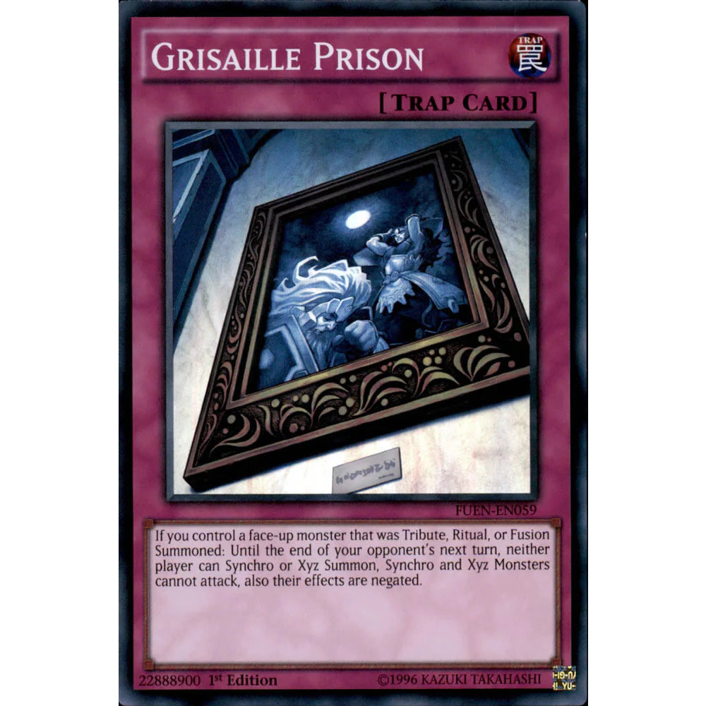 Yu-Gi-Oh TCG Grisaille Prison FUEN-EN059 (1st Edition)