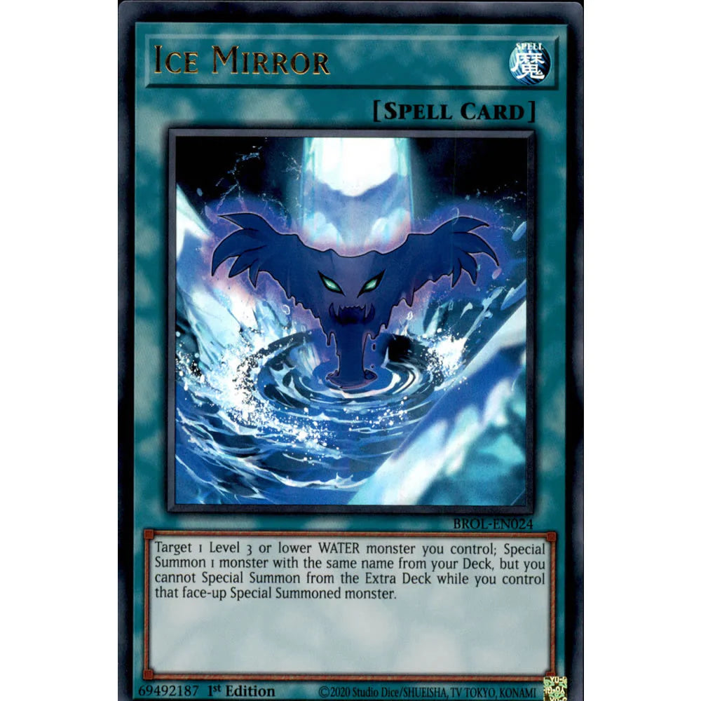 Yu-Gi-Oh TCG Ice Mirror BROL-EN024