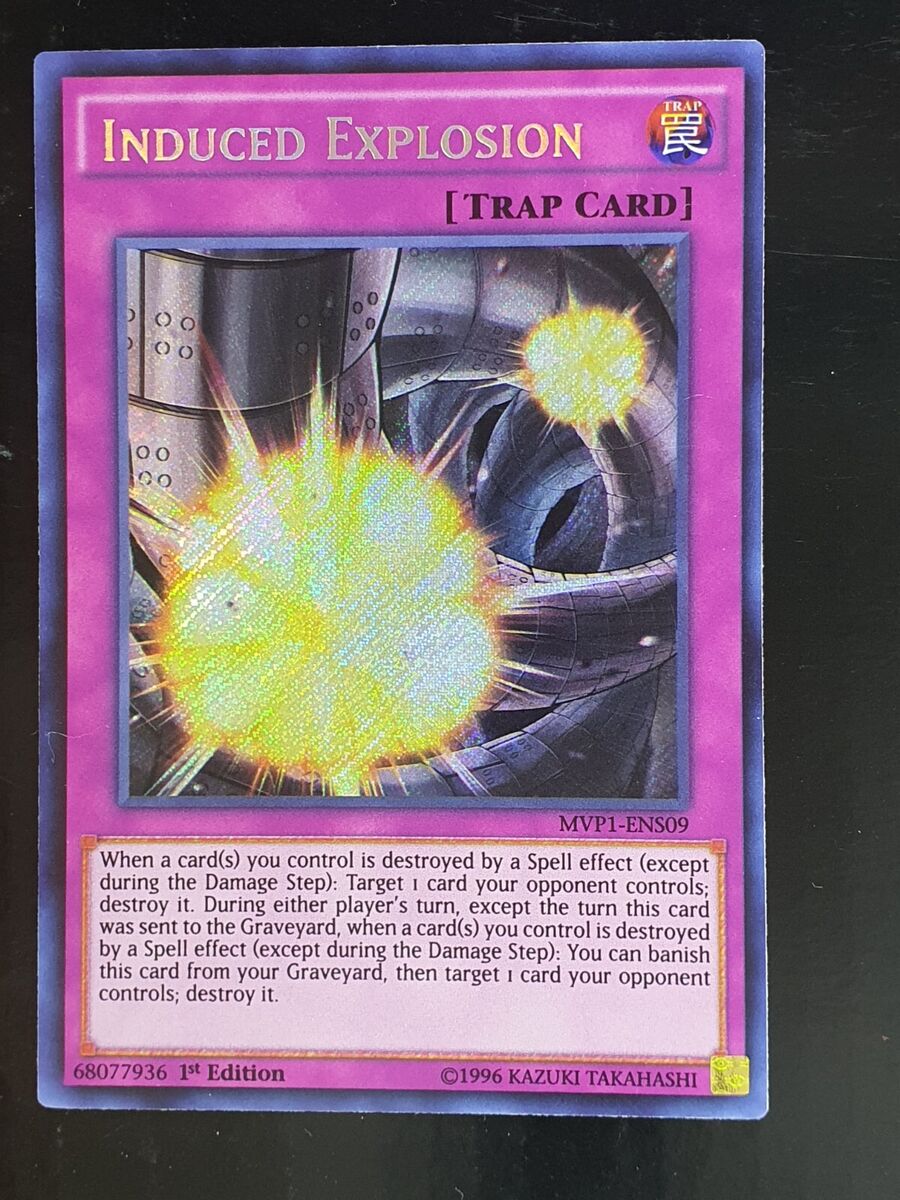 Yu-Gi-Oh TCG Induced Explosion MVP1-ENS09 (1st Edition)