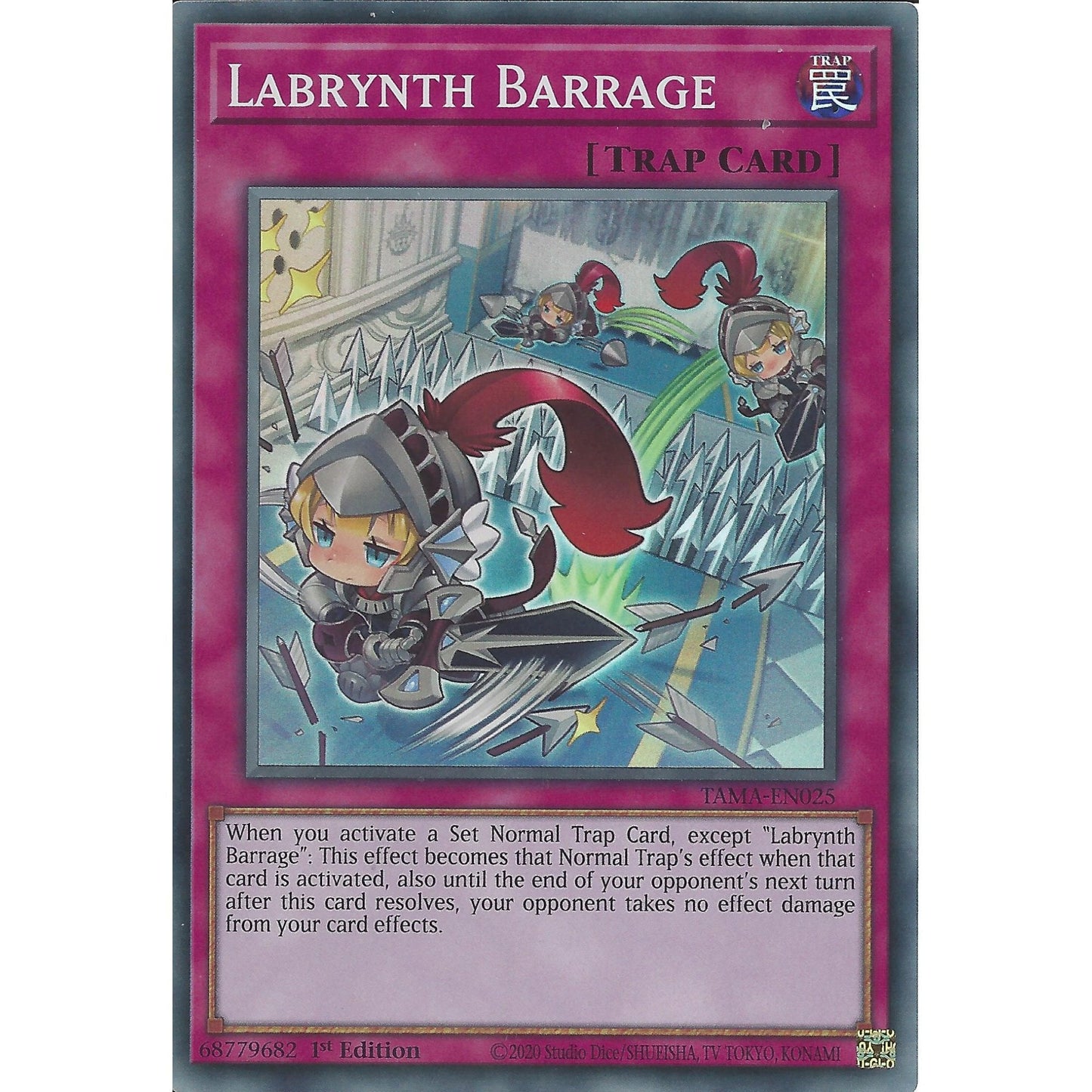 Yu-Gi-Oh TCG Labrynth Barrage TAMA-EN025 (1st Edition)