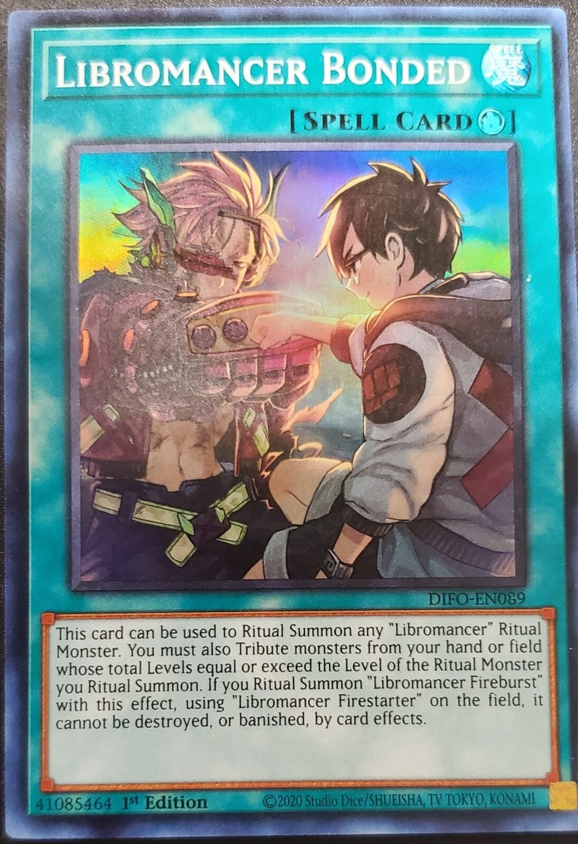 Yu-Gi-Oh TCG Libromancer Bonded DIFO-EN089