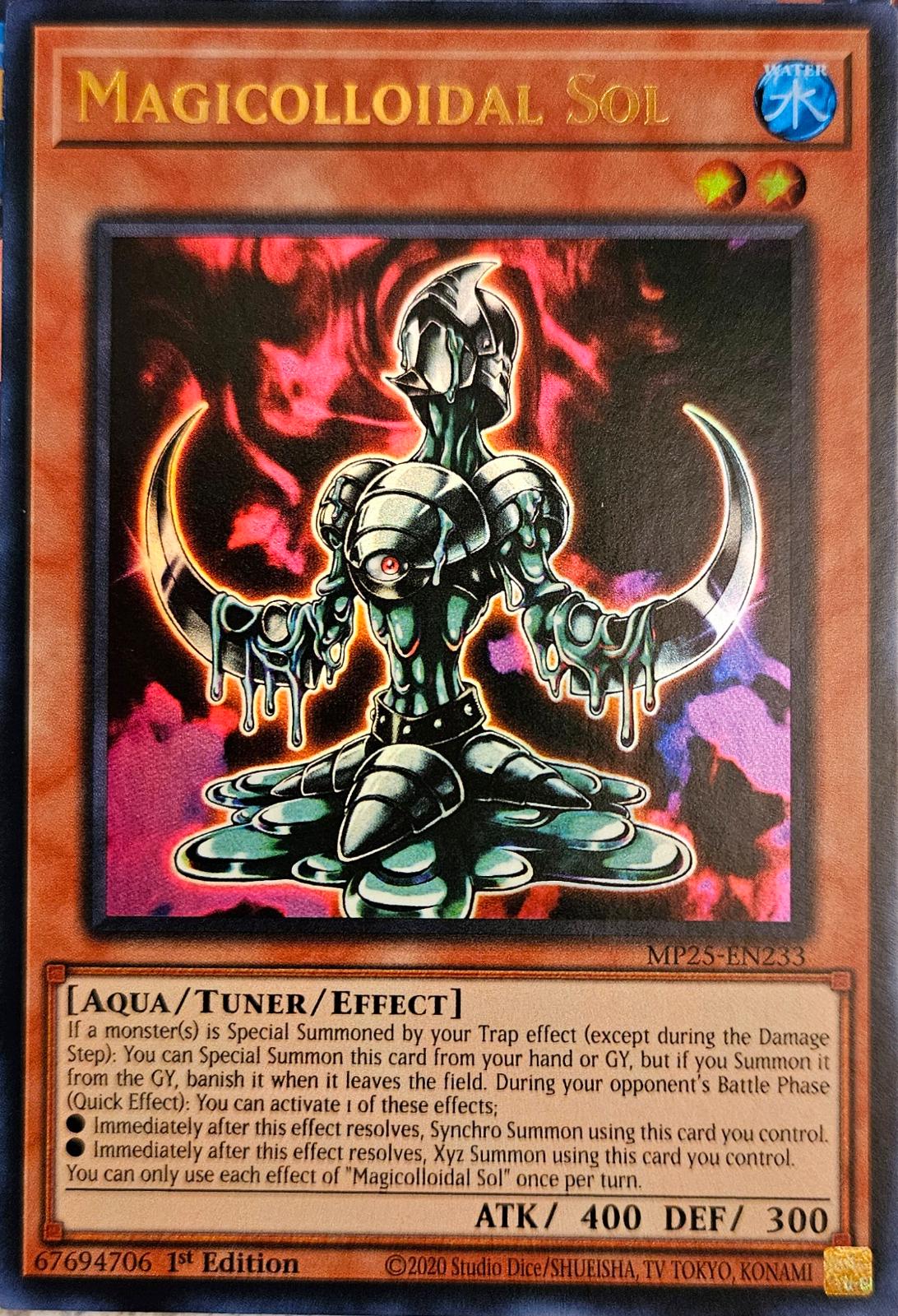 Yu-Gi-Oh TCG Magicolloidal Sol MP25-EN233