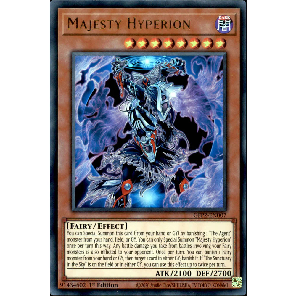Yu-Gi-Oh TCG Majesty Hyperion GFP2-EN007