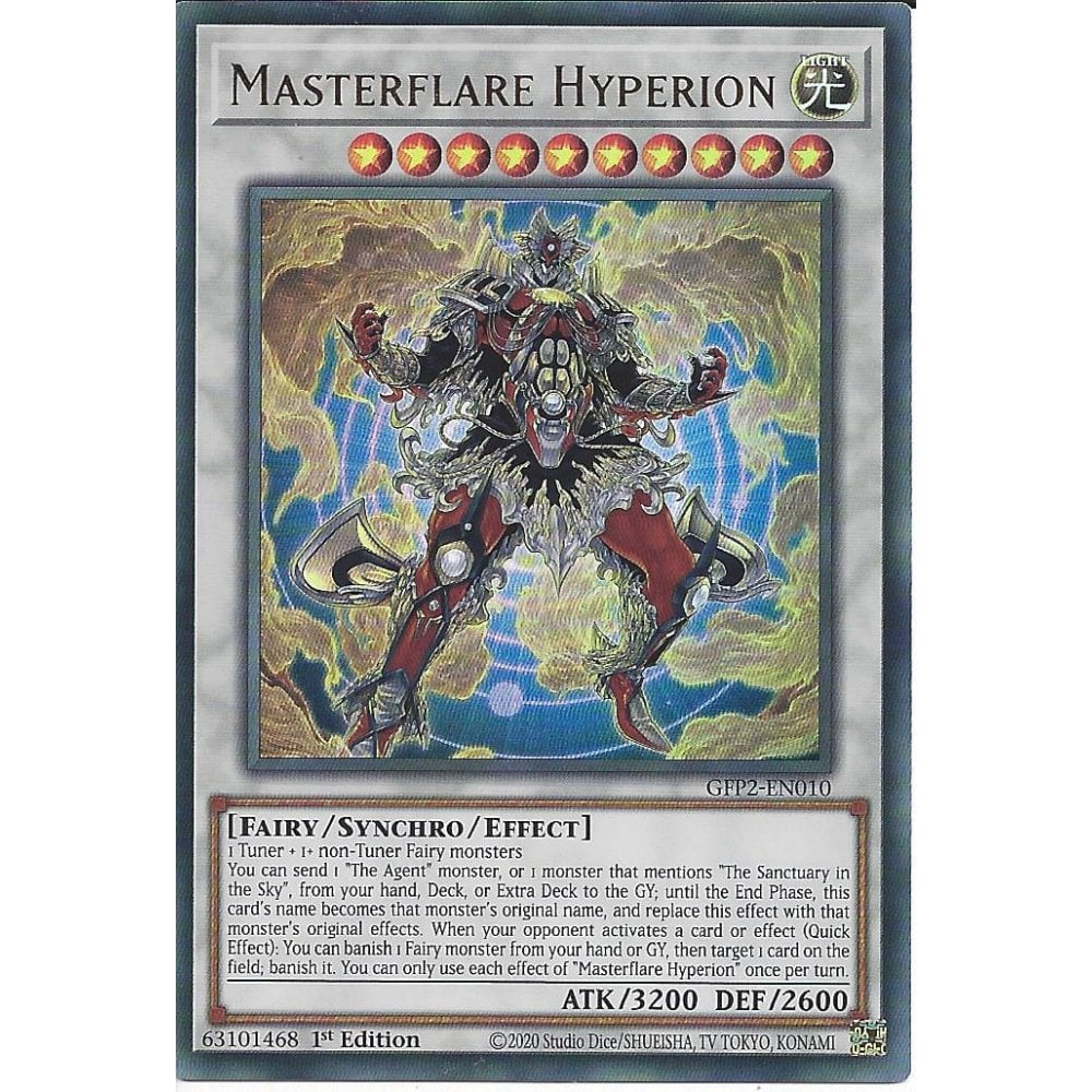 Yu-Gi-Oh TCG Masterflare Hyperion GFP2-EN010 (1st Edition)
