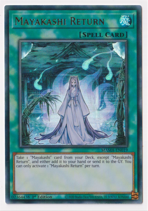 Yu-Gi-Oh TCG Mayakashi Return MAMA-EN019