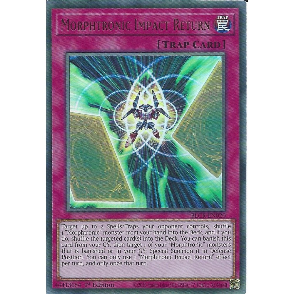 Yu-Gi-Oh TCG Morphtronic Impact Return BLCR-EN020 (1st Edition)