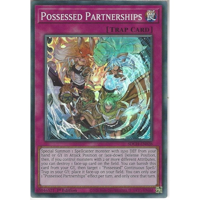 Yu-Gi-Oh TCG Possessed Partnerships SDCH-EN028