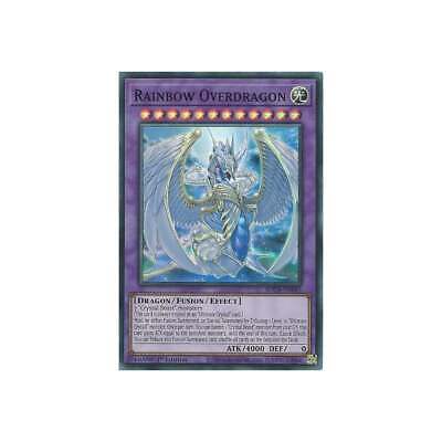 Yu-Gi-Oh TCG Rainbow Overdragon SDCB-EN043 (1st Edition)