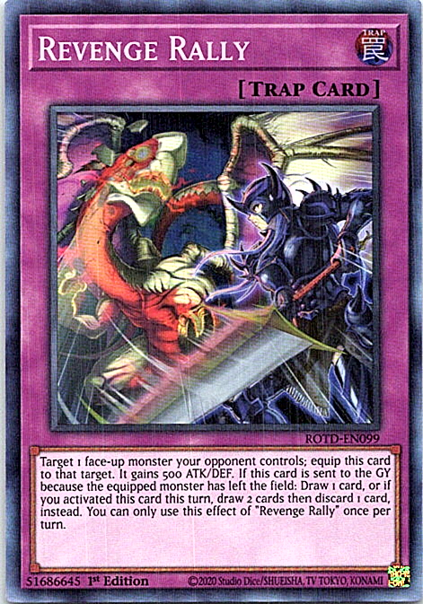 Yu-Gi-Oh TCG Revenge Rally ROTD-EN099 (1st Edition)