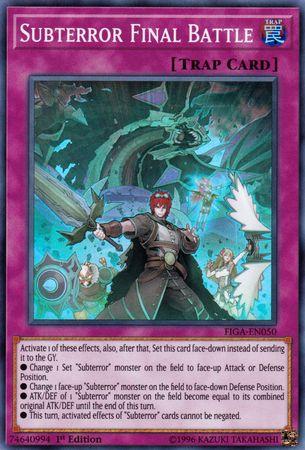 Yu-Gi-Oh TCG Subterror Final Battle FIGA-EN050