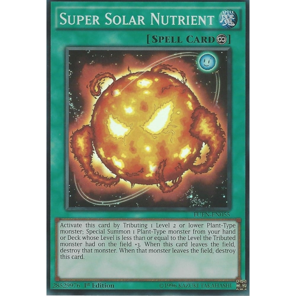 Yu-Gi-Oh TCG Super Solar Nutrient FUEN-EN055 (1st Edition)
