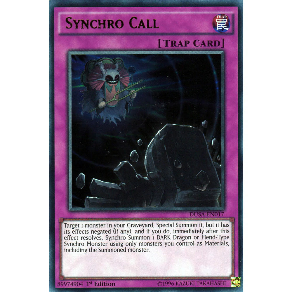 Yu-Gi-Oh TCG Synchro Call DUSA-EN017 (1st Edition)