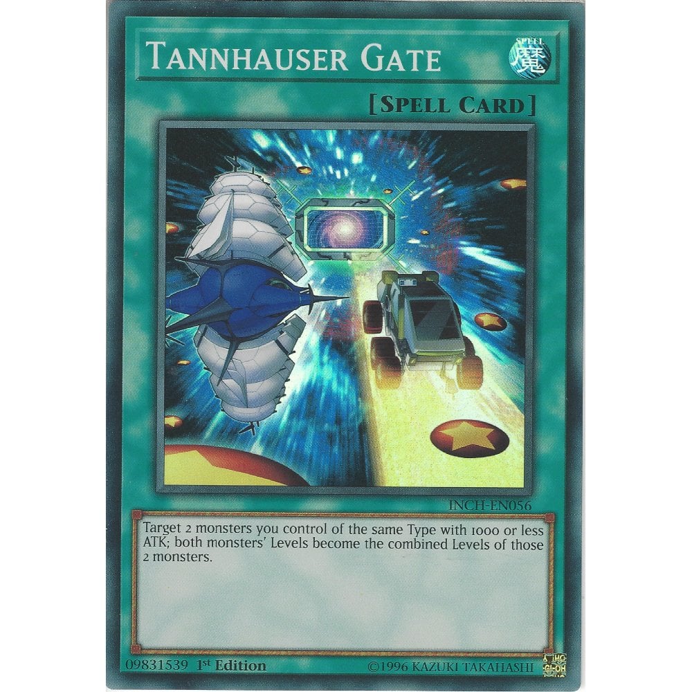 Yu-Gi-Oh TCG Tannhauser Gate INCH-EN056 (1st Edition)
