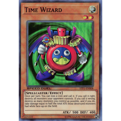 Yu-Gi-Oh TCG Time Wizard STP1-EN008 (Speed Duel)