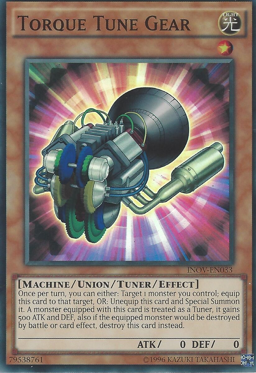Yu-Gi-Oh TCG Torque Tune Gear INOV-EN033